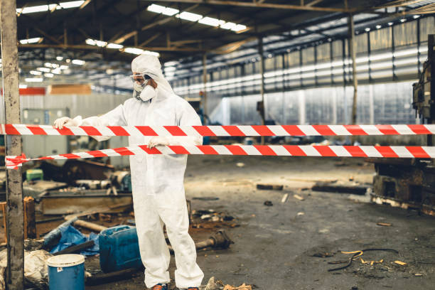 Professional Trauma Scene Cleanup technician working in Moreno Valley, CA
